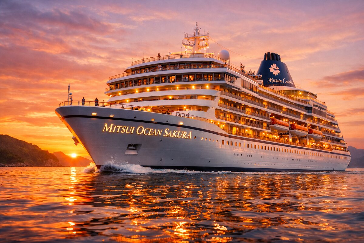 Mitsui Ocean Cruises Unveils Mitsui Ocean Sakura: A New Wave of Short Domestic Cruises in Japan