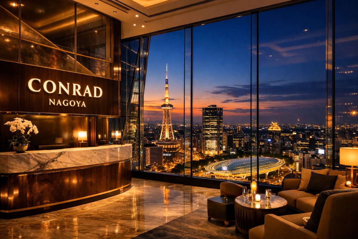 Conrad Nagoya: A New Era in Luxury Hospitality Set to Open on July 31 at Landmark Sakae
