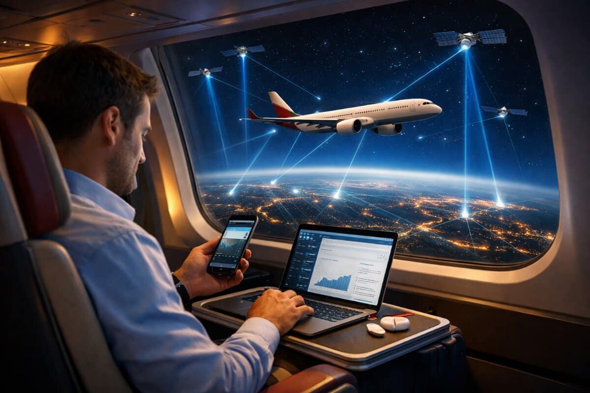 Iberia Launches Free Starlink Wi-Fi on Flights from Madrid, Redefining Business Travel in Spain
