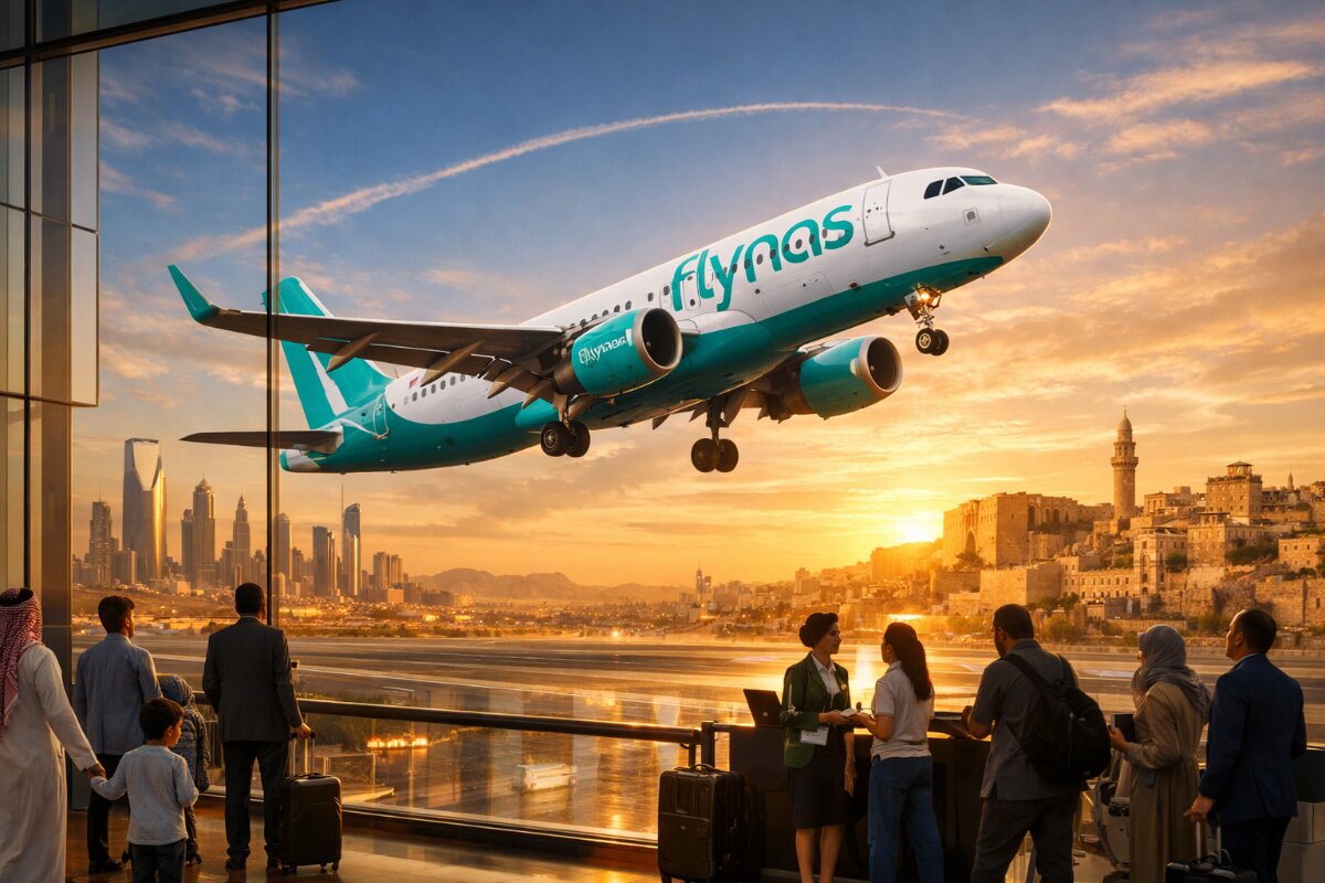 flynas Reintroduces Direct Flights from Riyadh to Aleppo, Revitalizing Air Connectivity with Syria
