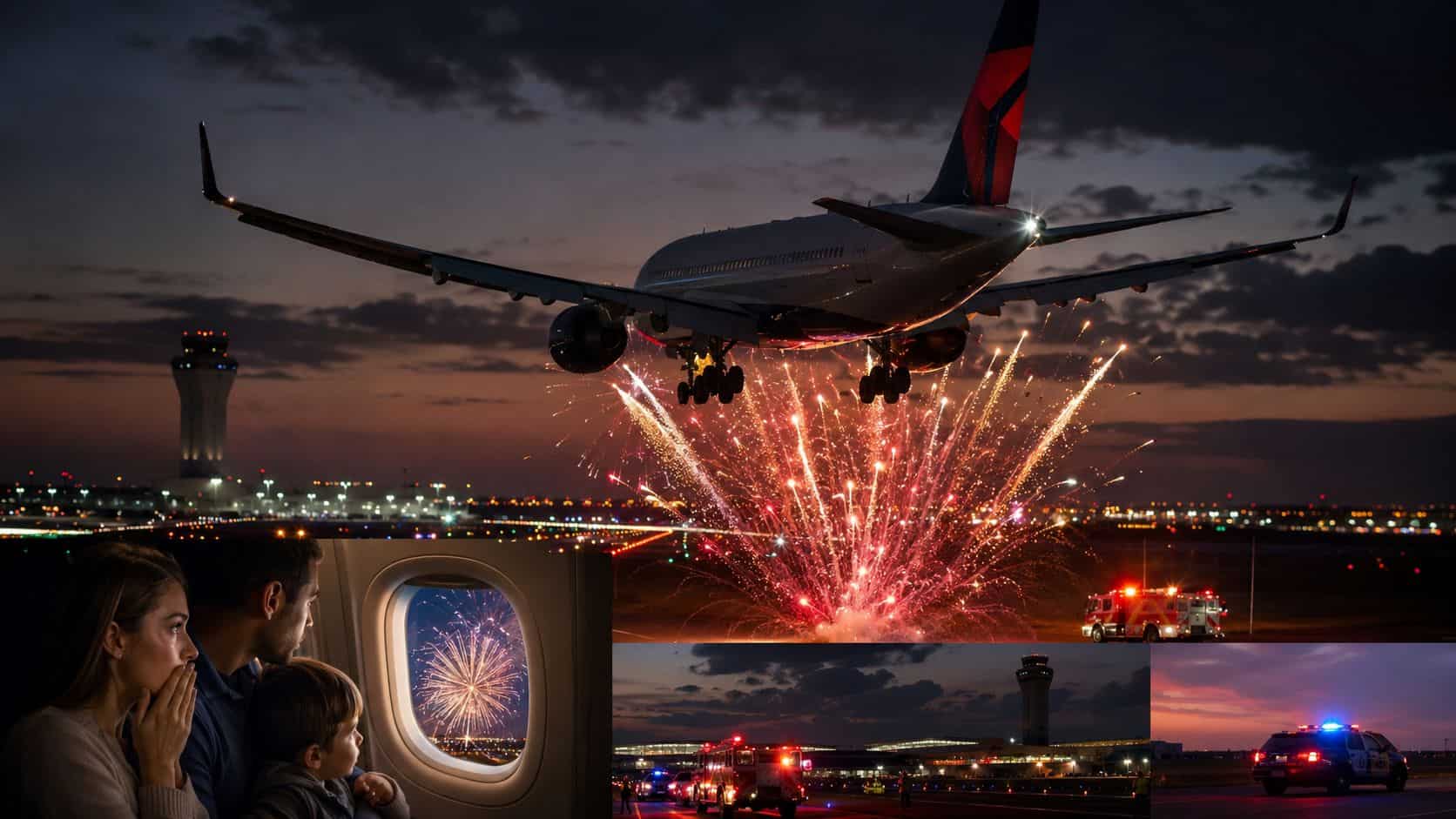 Fireworks Incident Sparks Safety Concerns for Holiday Travelers at Chicago Midway