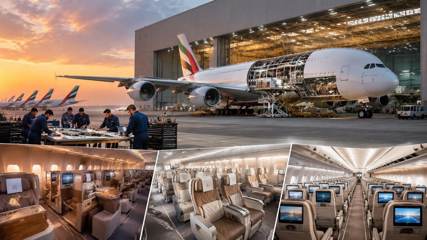 Emirates’ Major Retrofit Milestone: Revolutionizing Luxury Air Travel from Dubai