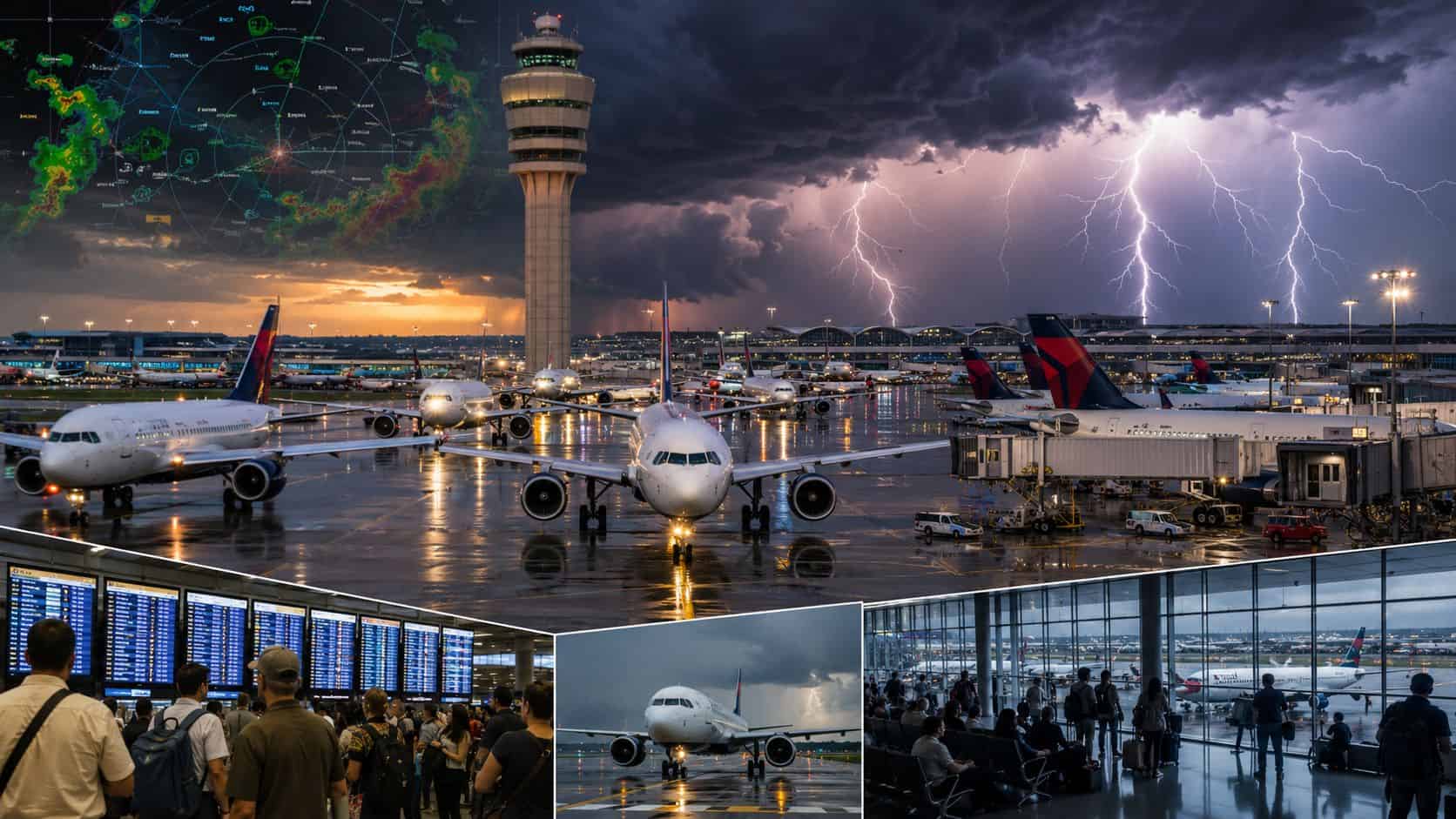 Travel Alert: Atlanta Hartsfield-Jackson Airport Faces Disruptions Amid Severe Weather