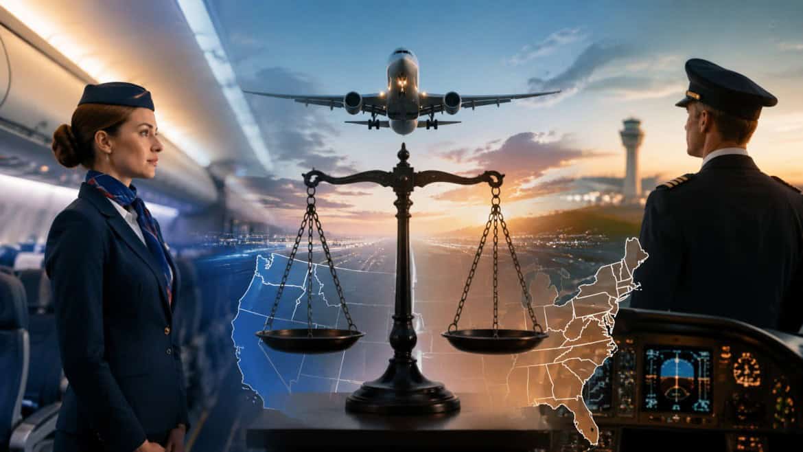 FAA Proposes Nationwide Standard for Airline Crew Meal Breaks, Igniting Controversy