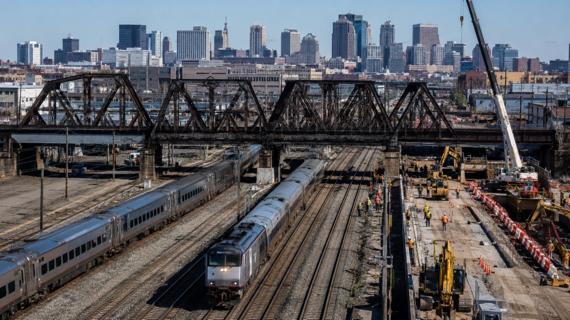 Newark’s Sawtooth Bridges Replacement Sparks Hope for Northeast Rail Travelers