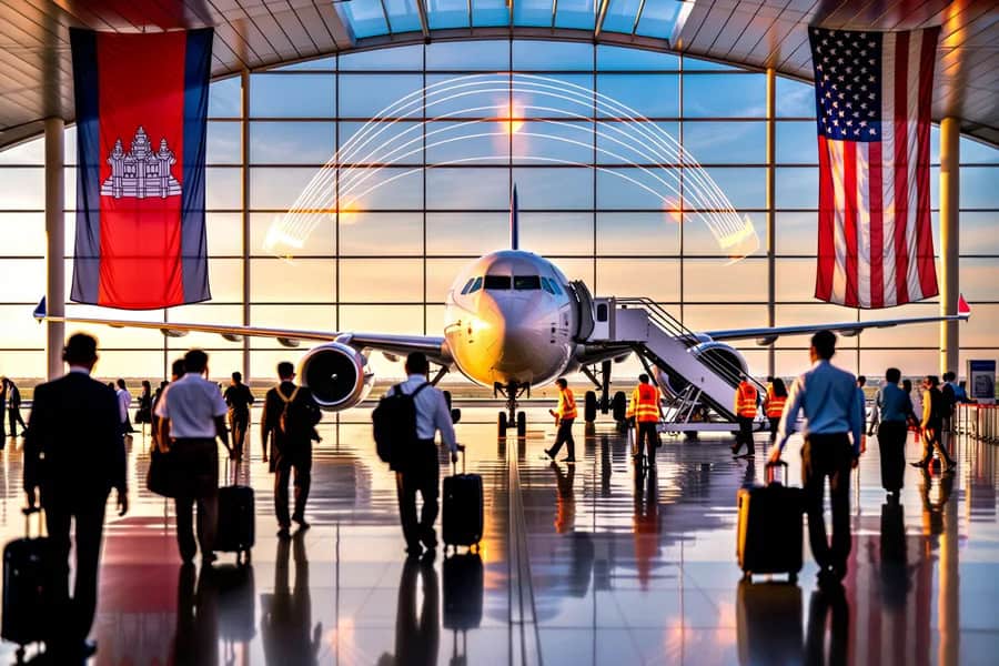 Cambodia and the United States Launch Transformative Open Skies Agreement to Enhance Air Travel and Bilateral Trade