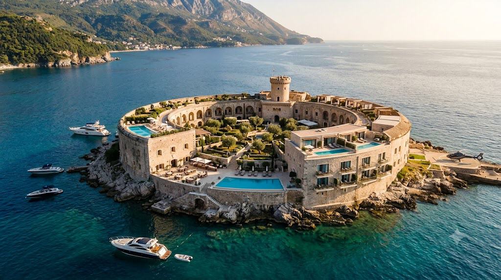 Discovering Mamula Island: Montenegro’s Luxurious Sanctuary with a Rich History
