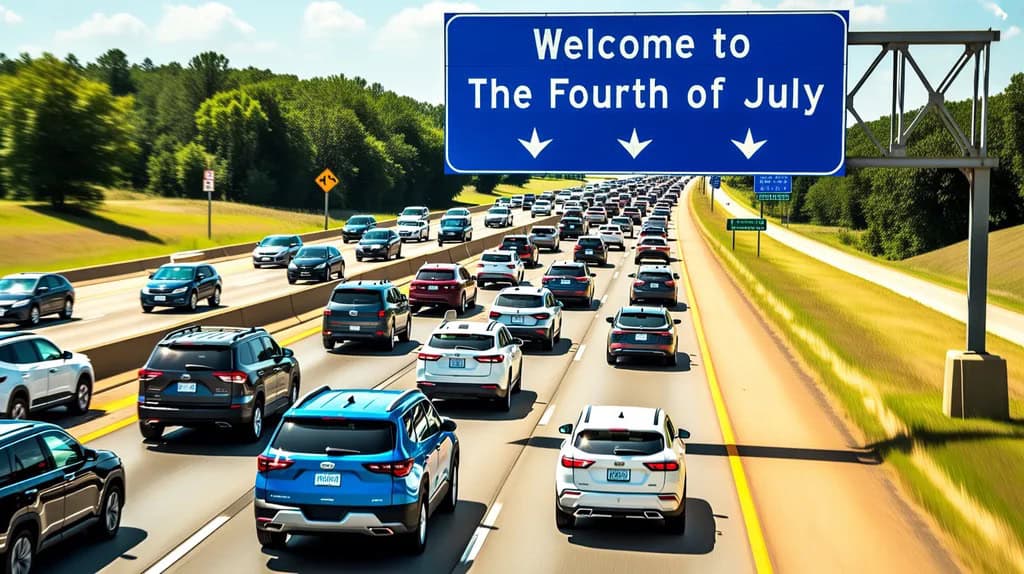 Record-Breaking Independence Day Travel: 72 Million Americans Set to Hit the Roads