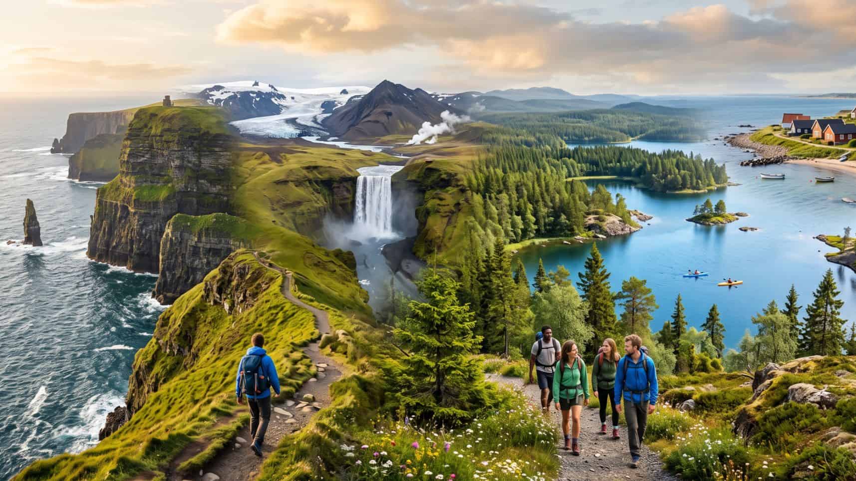 Explore the Cool Allure of Northern Europe: Your Guide to Summer Adventures in Ireland, Iceland, Finland, and Denmark