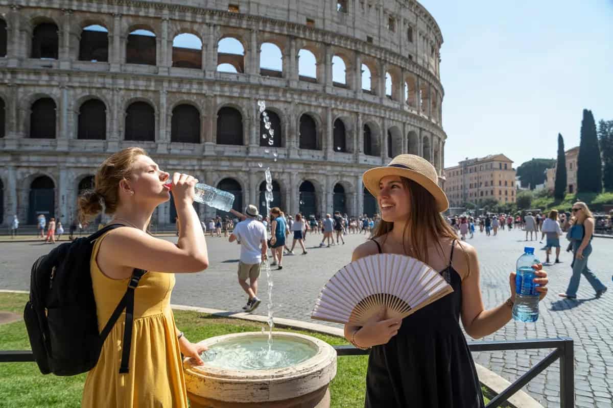 Italian Cities Brace for Extreme Heatwave: Rome, Milan and More on Red Alert
