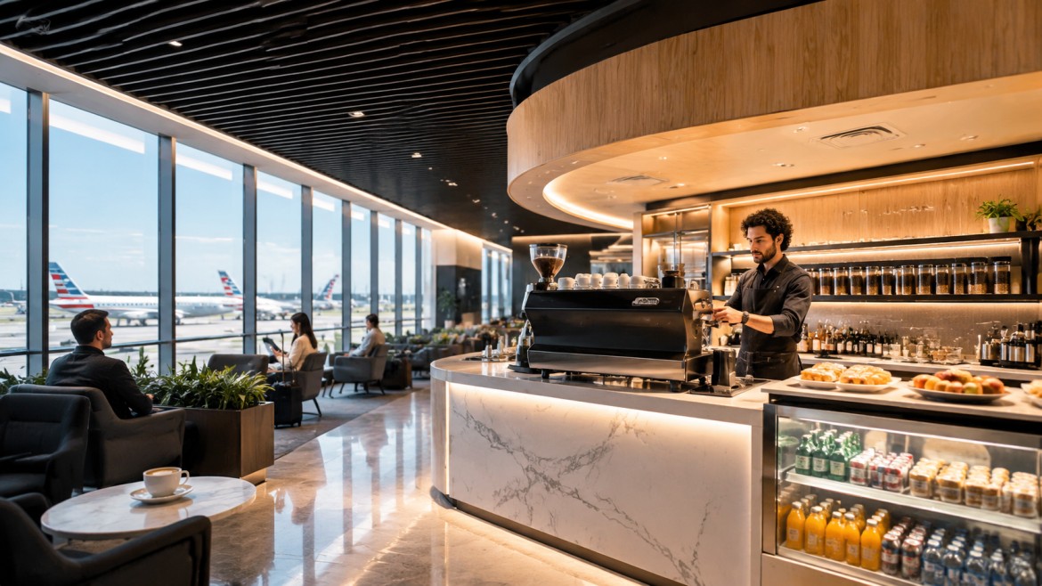 Revolutionizing Airport Lounges: American Airlines' New Barista-Driven Lounge at JFK