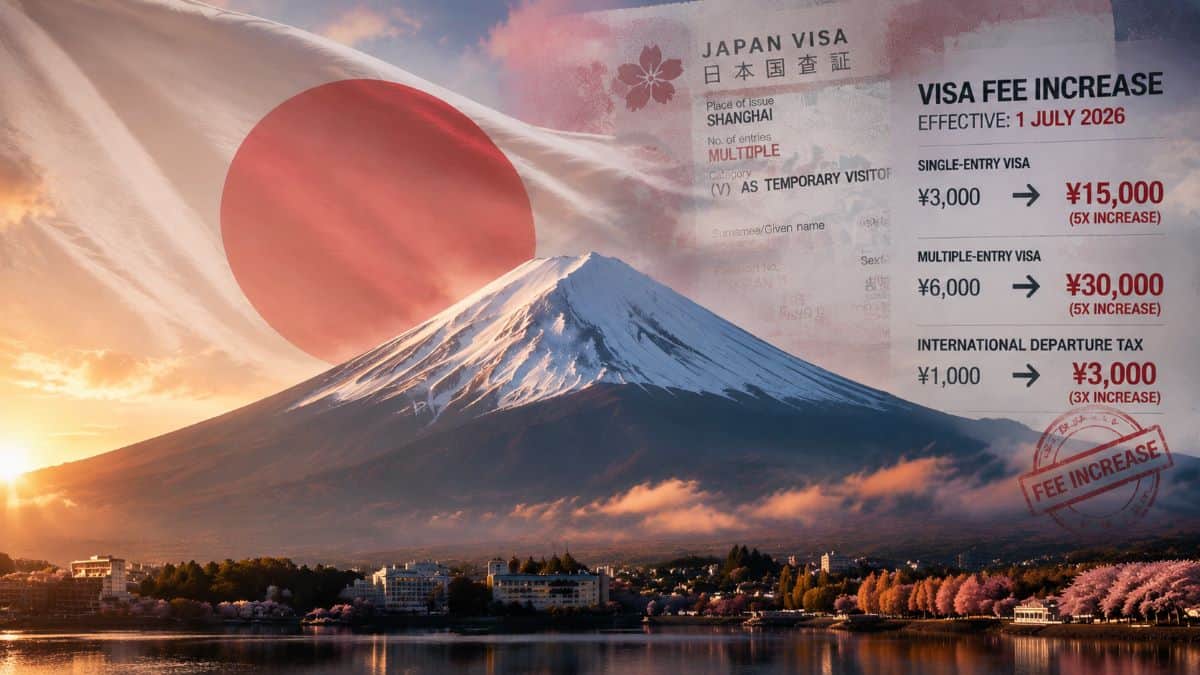 Japan’s Travel Costs Set to Soar as China and Others Gear Up for New Visa Fees