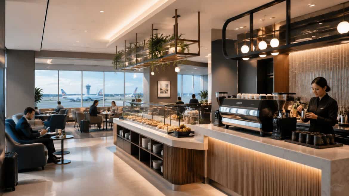 Exploring American Airlines’ Innovative Lounge Experience at JFK: A New Era in Premium Airport Travel