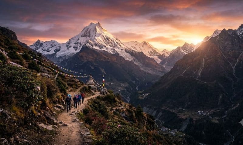Discovering the Untamed Beauty of Jagat: The Unforgettable Adventures of Manaslu Trekking in Nepal