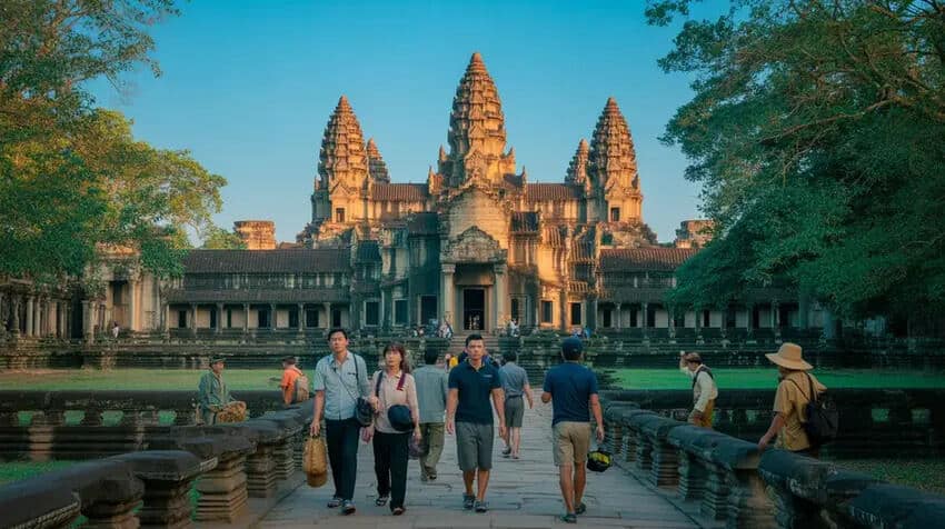 Cambodia’s Angkor Faces Tourism Decline Amid Shifts in Asian Visitor Demand