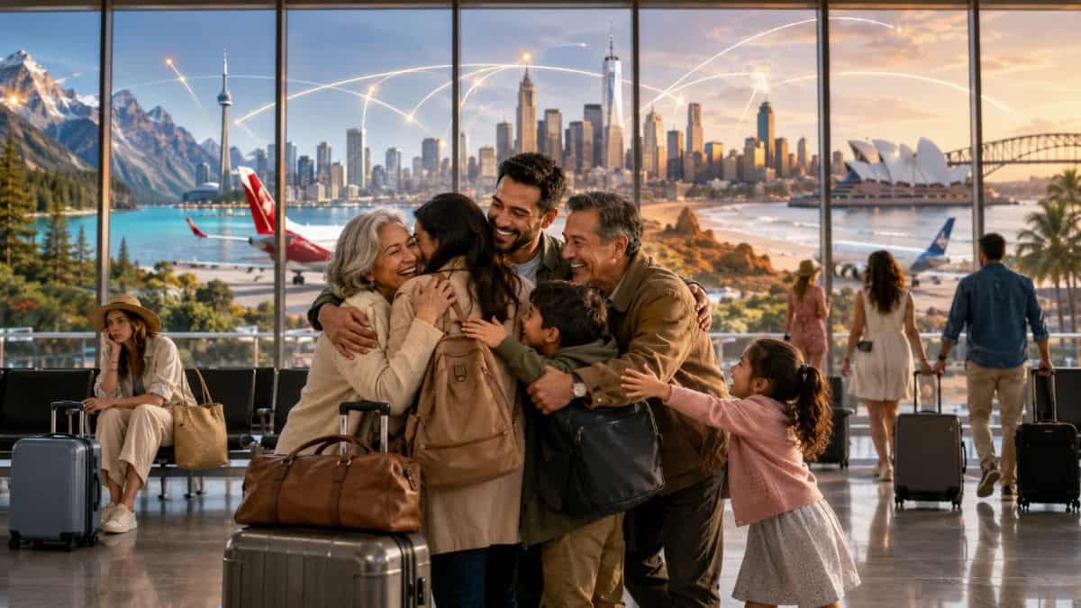 Cross-Border Family Visits Rise as Canada, U.S., Mexico, and Australia Shape North American Travel