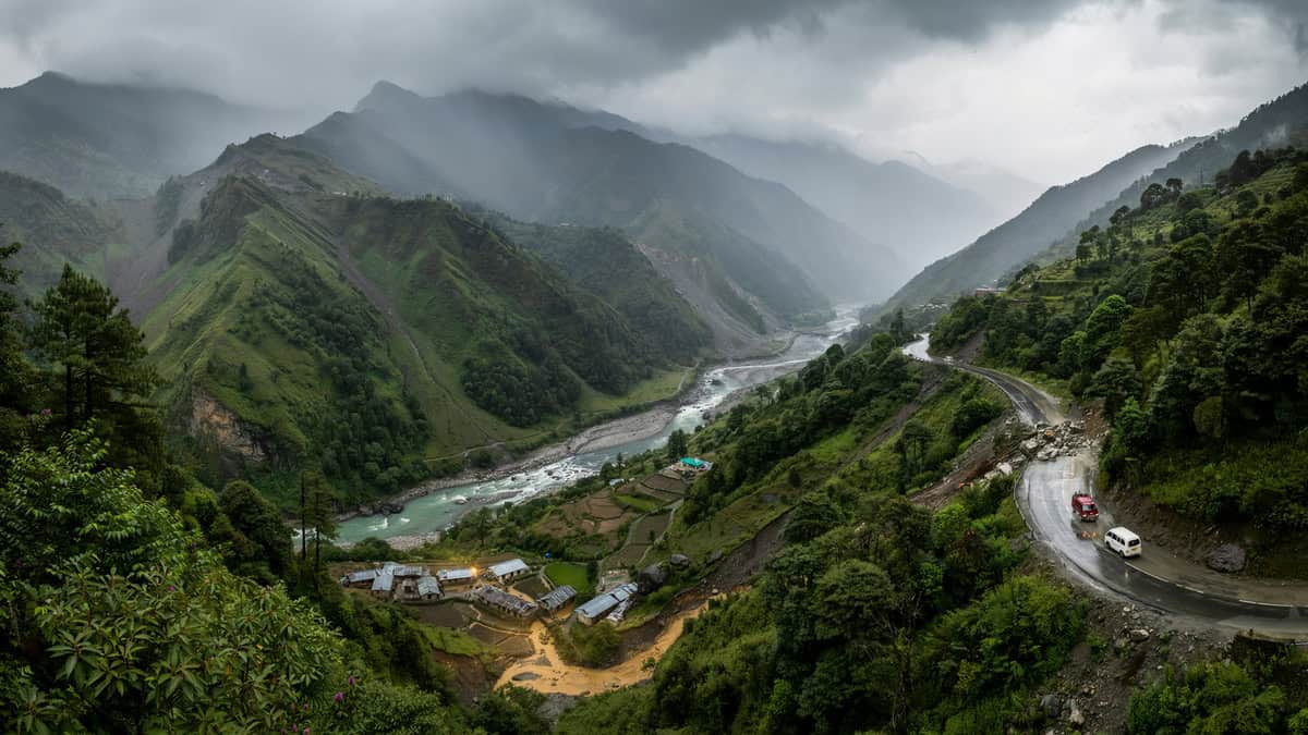 Nepal’s Monsoon Challenges: Navigating Heavy Rainfall and Travel Risks in 2023