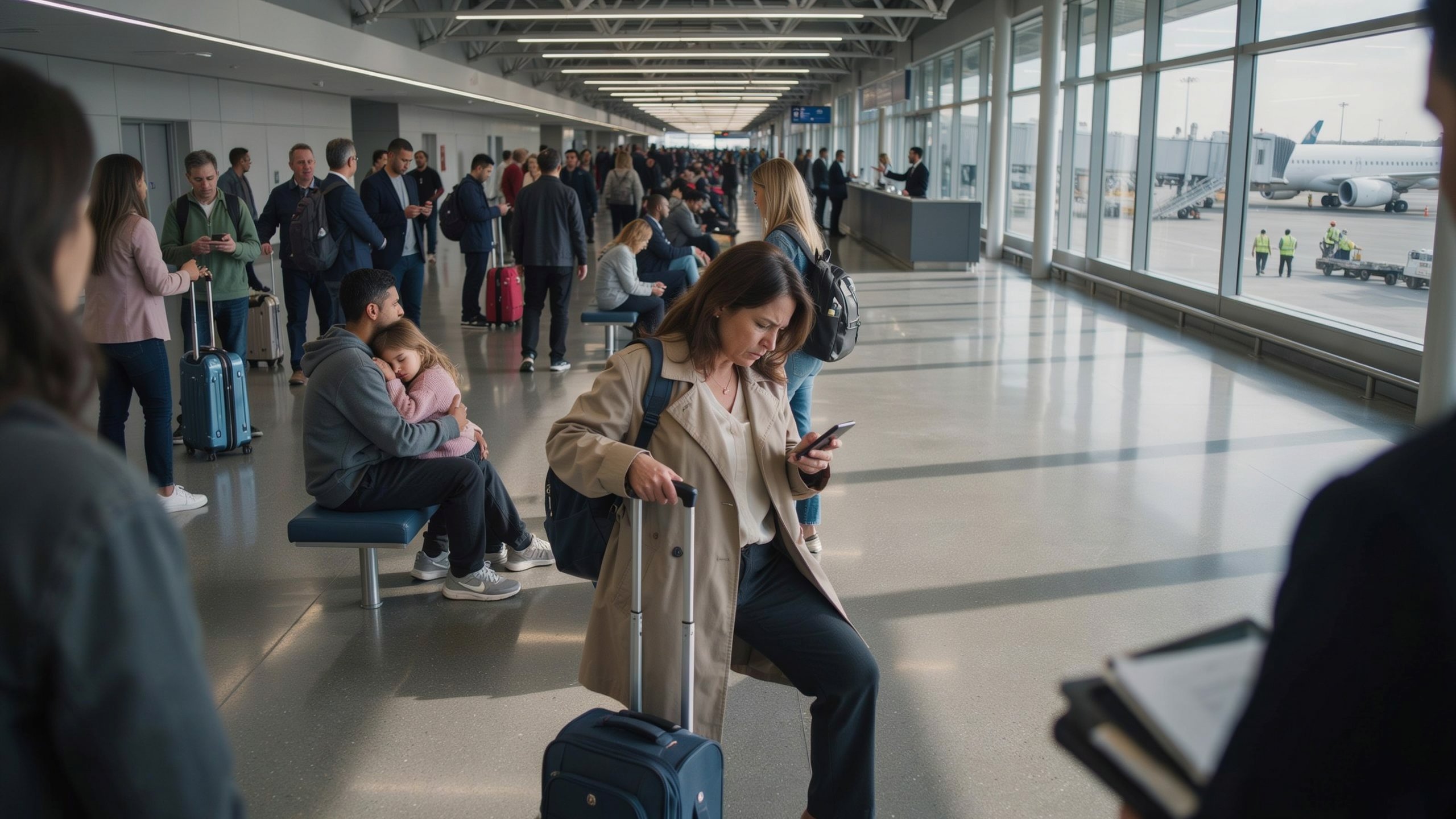 Travelers Experience Disruptions at Phoenix Sky Harbor as Airlines Face Cancellations and Delays