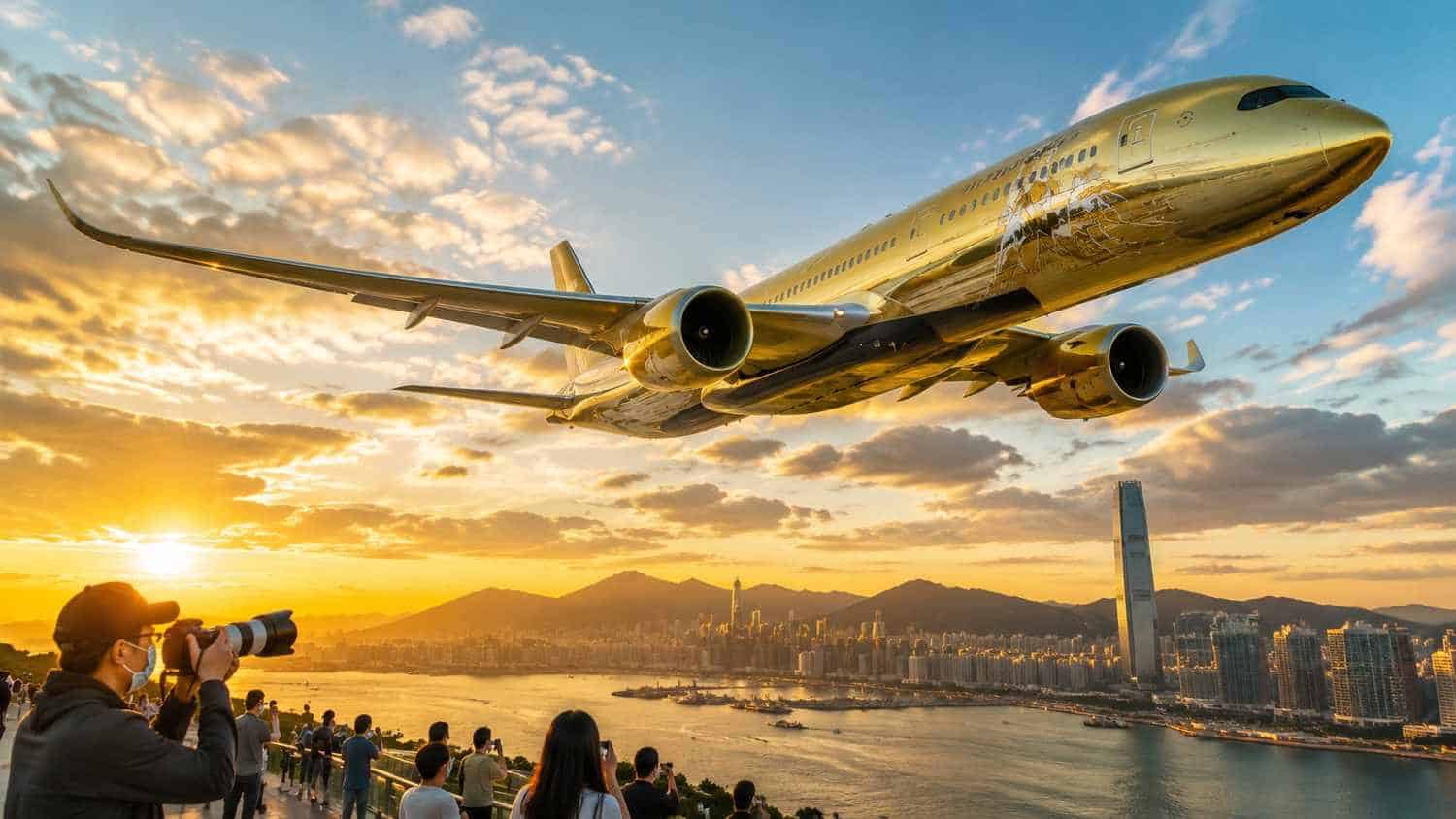 STARLUX Airlines Unveils the Futuristic AIRSORAYAMA GOLD Airbus A350: A New Era of Luxury Travel
