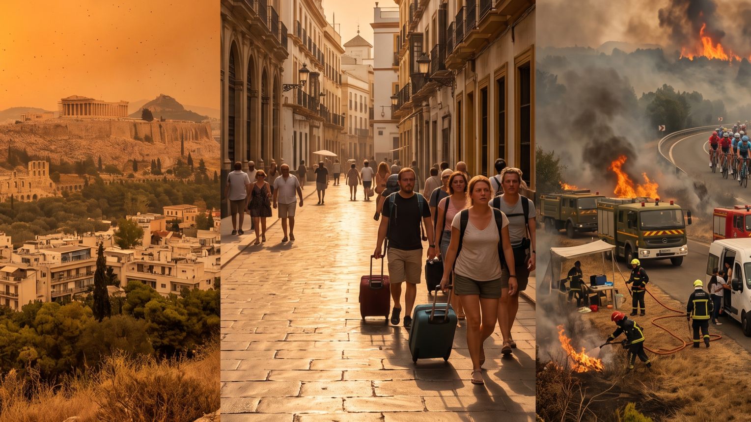 Understanding the Impact of Extreme Weather on Travel in Southern Europe