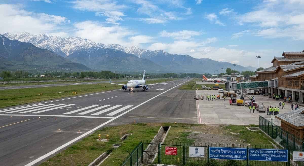 Srinagar Airport Revives Flight Operations: A Boost for Kashmir Tourism