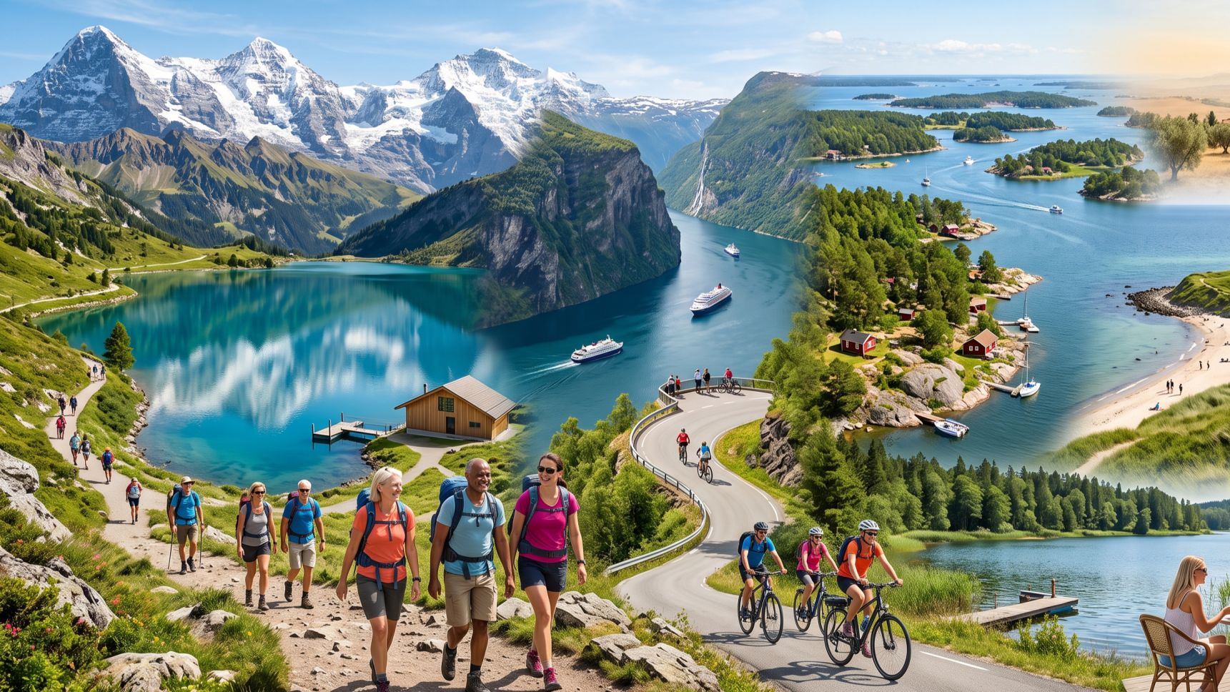Switzerland, Norway, Sweden, and Denmark: The Coolcation Hotspot During Europe’s July Heatwave