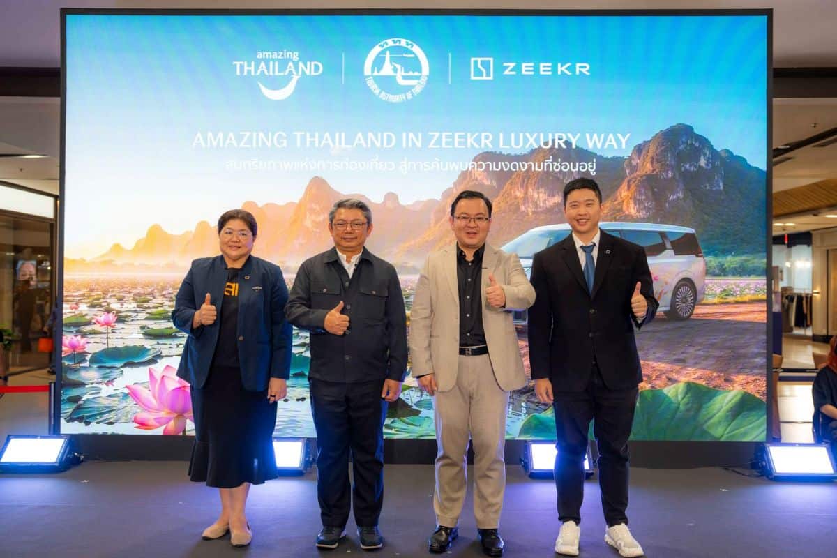 Explore Thailand’s Hidden Gems: TAT and ZEEKR Thailand Launch Six-Month EV Tourism Campaign