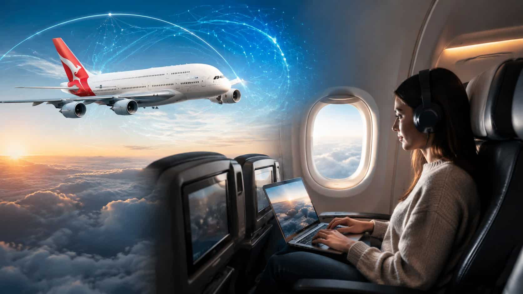 Qantas Revolutionizes Long-Haul Travel with Wi-Fi Upgrade for Its A380 Fleet by 2027
