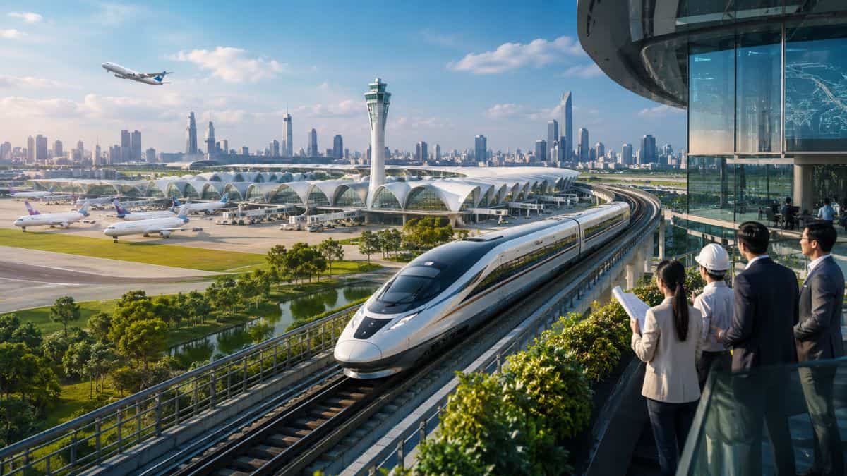Thailand Partners with Japan, China, Singapore, and Malaysia to Review High-Speed Airport Rail Project
