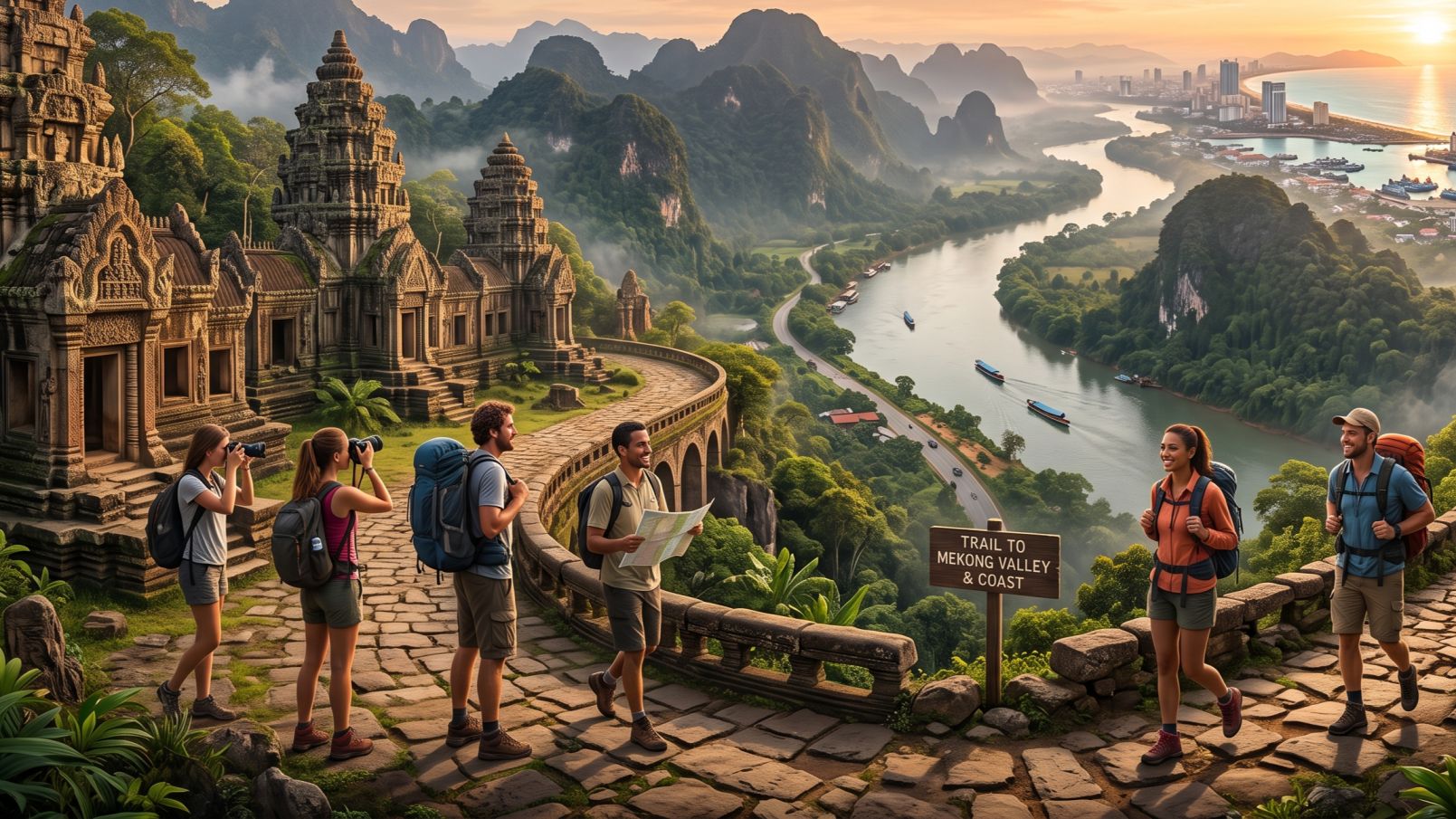 Cambodia, Laos, and Vietnam Join Forces to Revolutionize Tourism in Southeast Asia