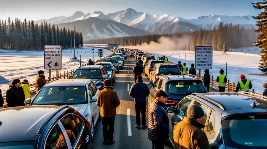Gulmarg Implements Innovative Odd-Even Vehicle System to Manage Tourist Influx and Protect Himalayan Ecosystem