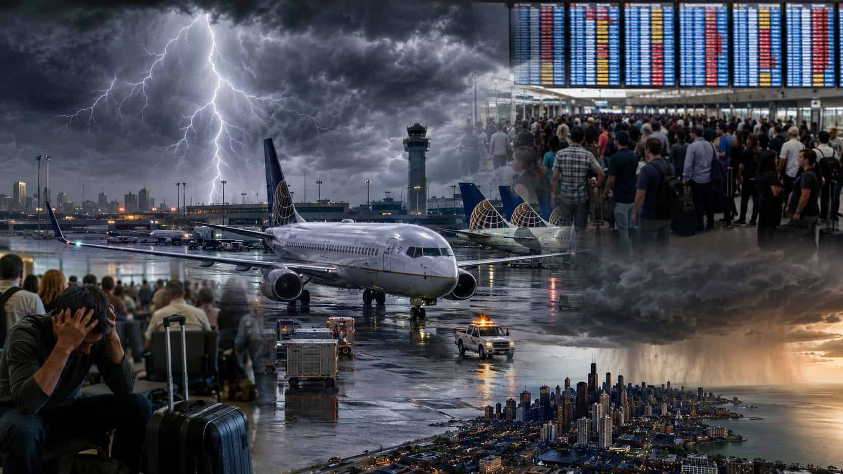Independence Day Travel Mayhem: United Airlines Faces Significant Disruptions at Chicago O’Hare