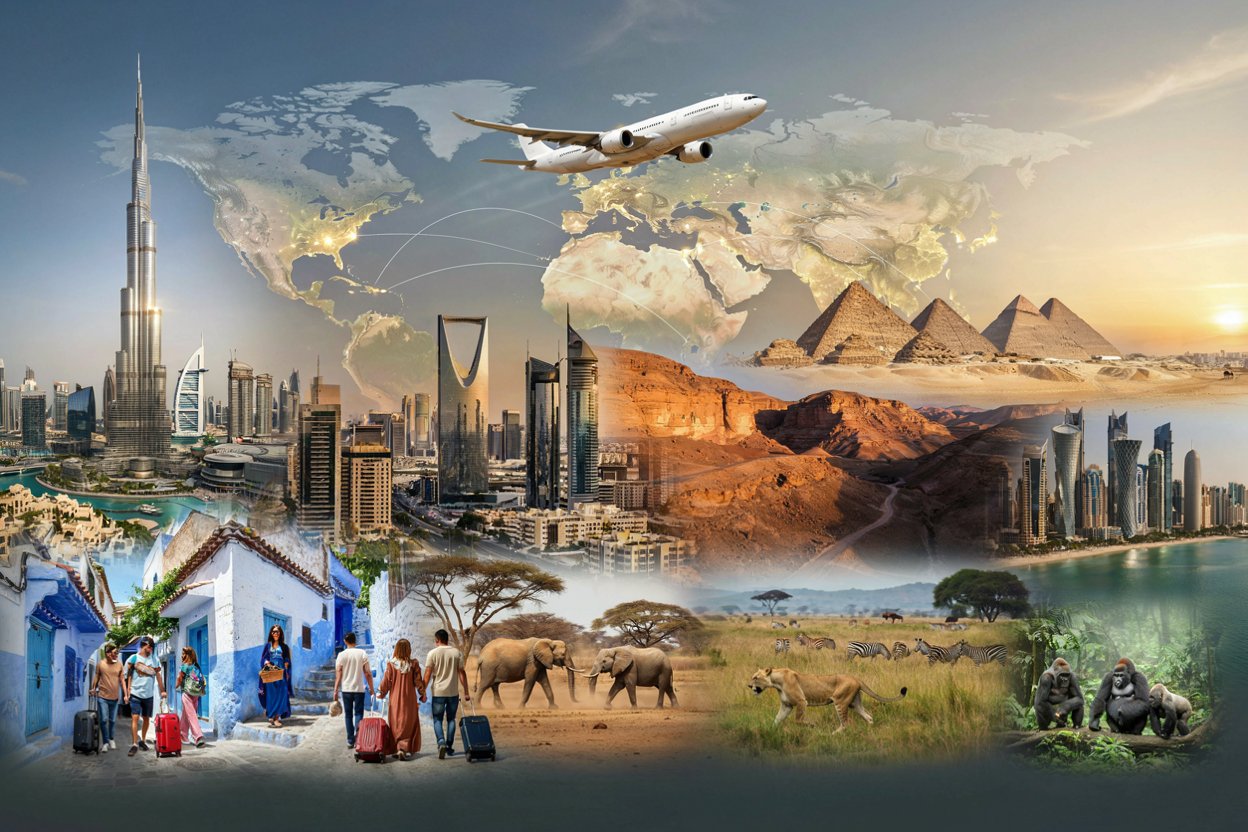 UAE Collaborates with Morocco, South Africa, Oman Amidst Expected Surge in Middle East and Africa Travel Spending