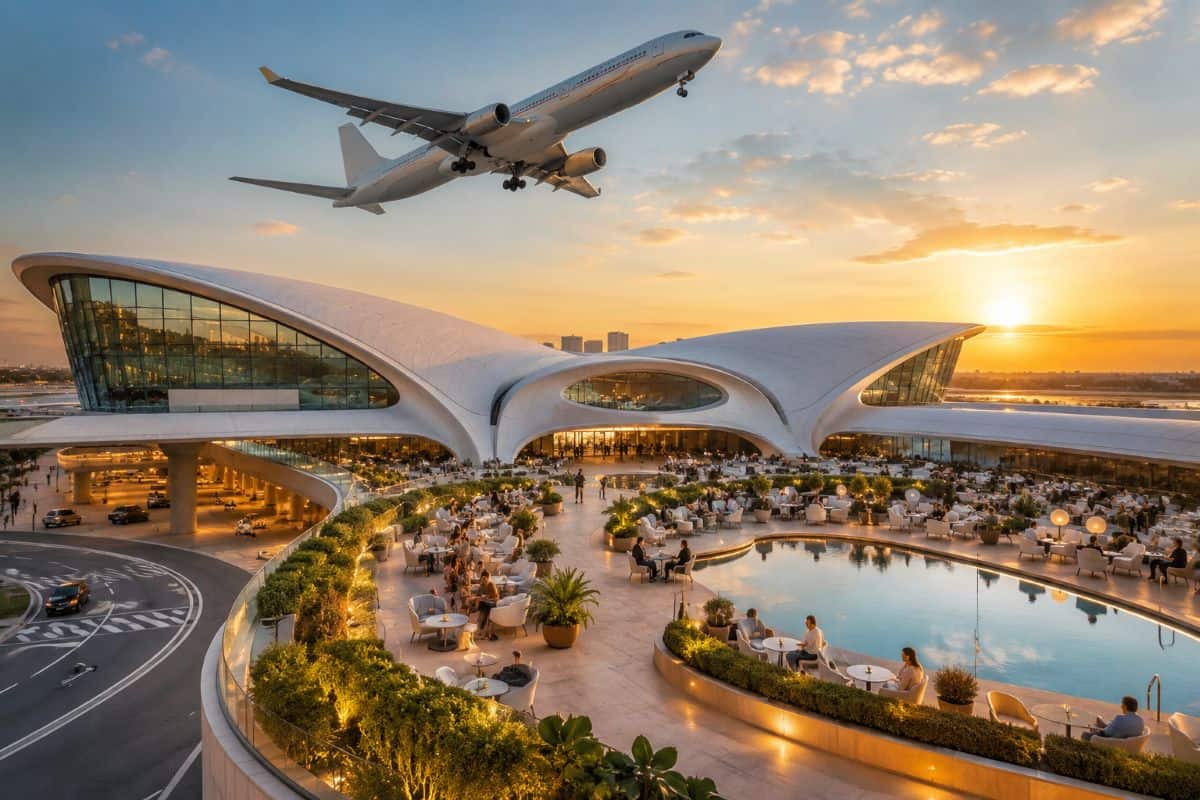Reviving the Golden Age of Air Travel: The TWA Hotel at JFK Airport