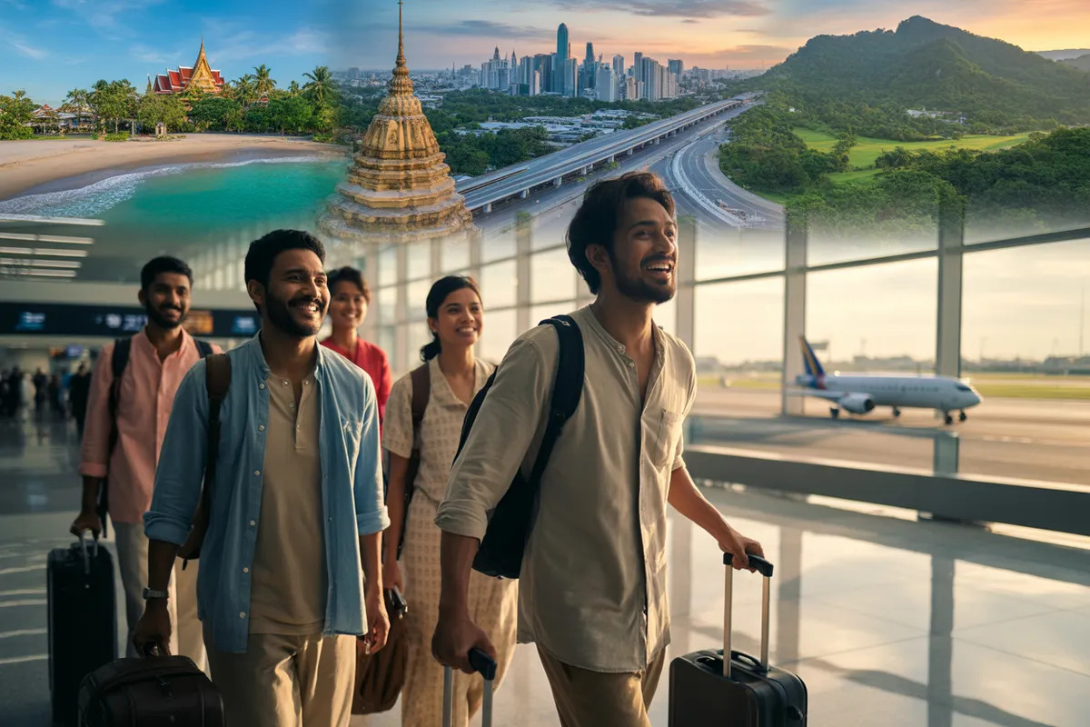 Thailand Enhances Indian Tourism by Maintaining 30-Day Visa Exemption