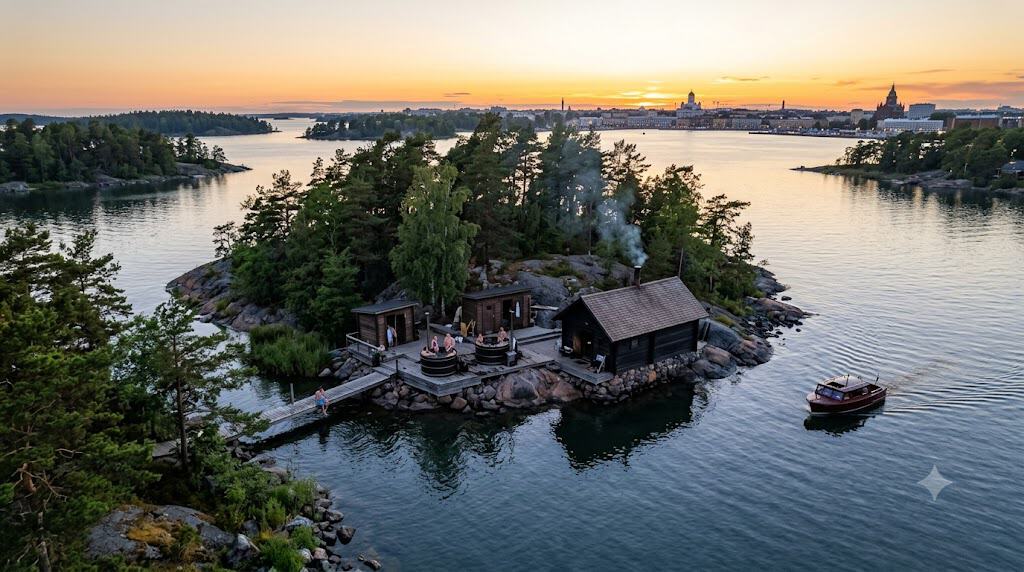 Discovering Digital Wellness on Helsinki’s Hidden Saunasaari Island