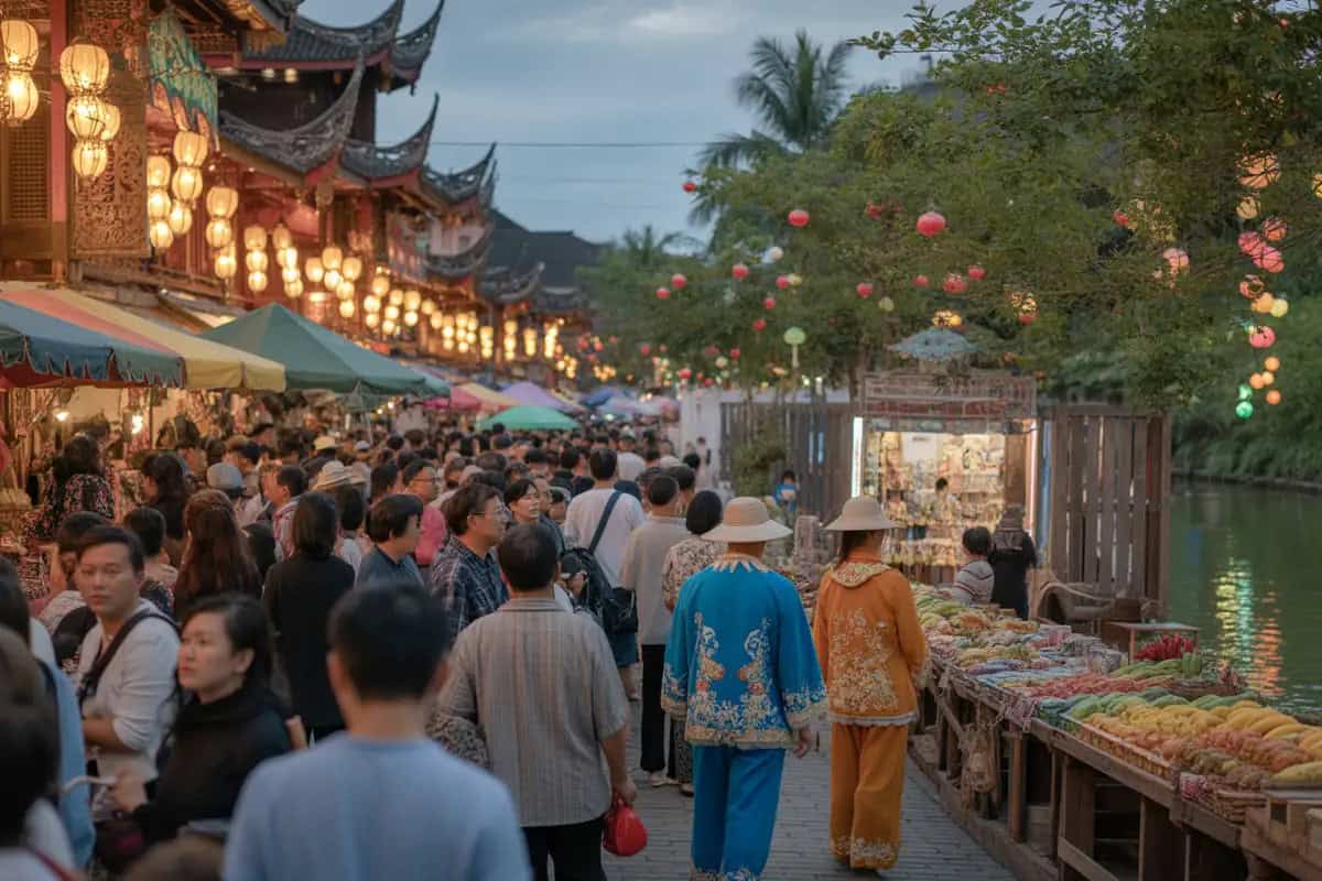 Explore the Cultural Wonders of Xishuangbanna Starlight Night Market: A Summer Tourism Gem in China