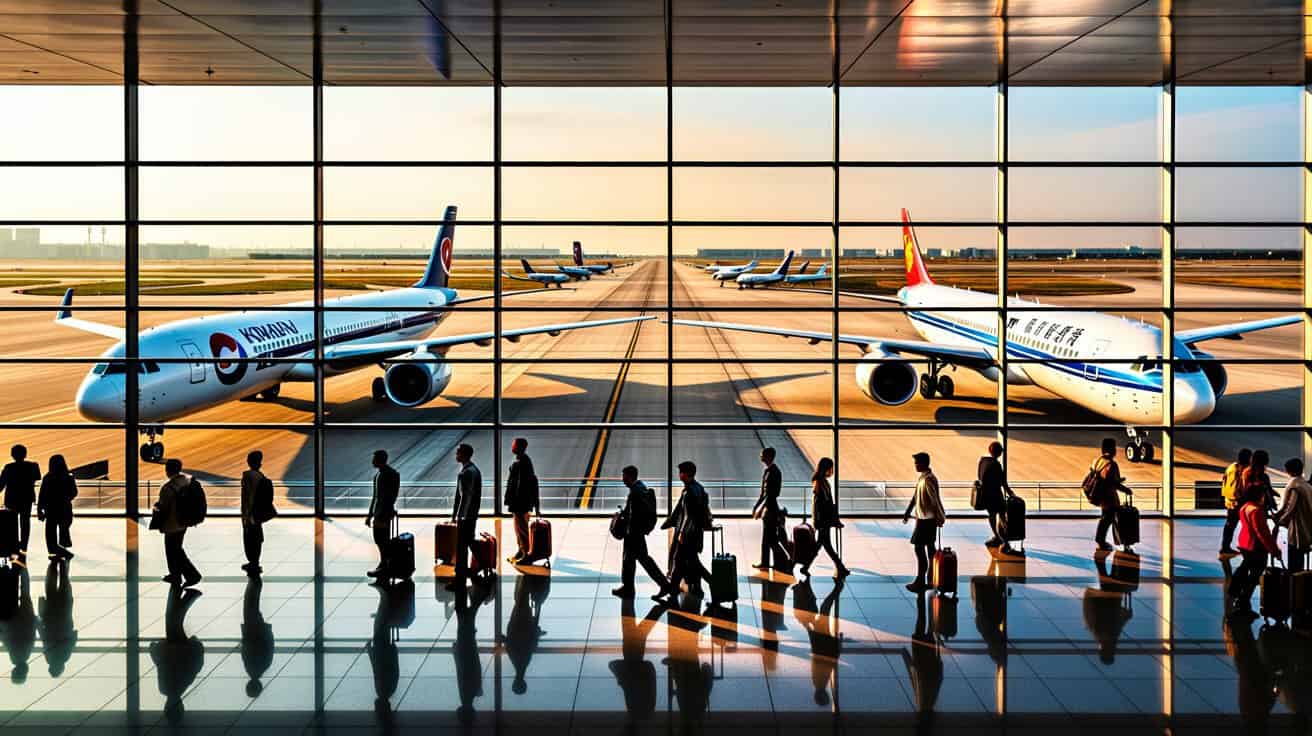 South Korea and China Forge New Aviation Agreement, Enhancing Travel Opportunities
