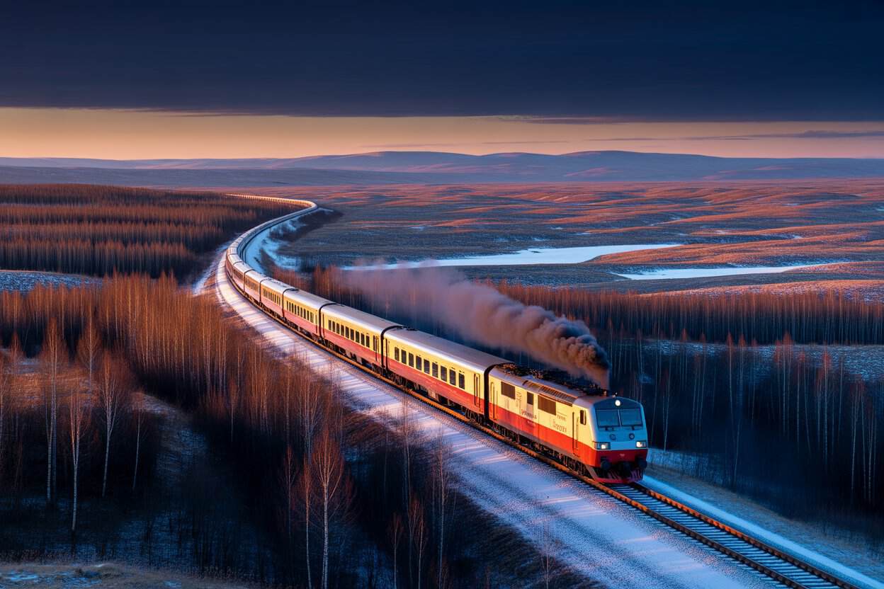 Embark on the Iconic Trans-Siberian Railway: A Luxury Journey from Moscow to Vladivostok