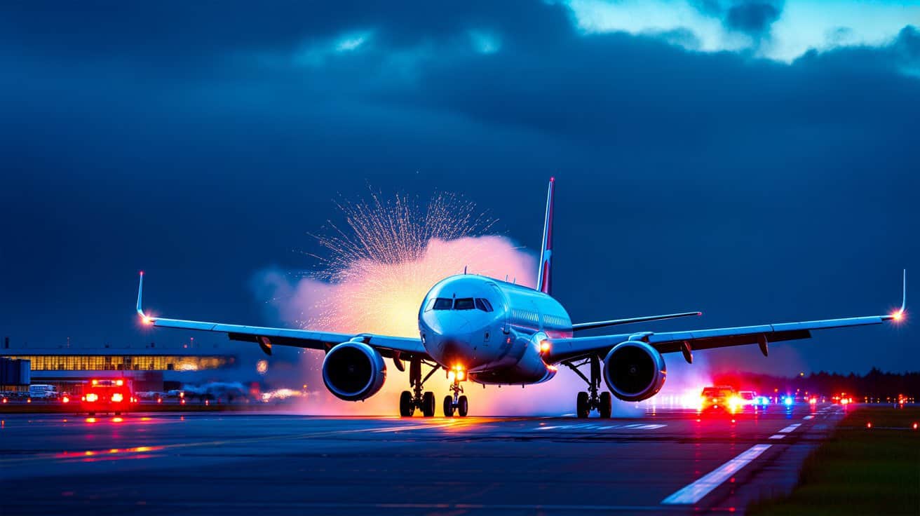 Delta Airlines Incident Raises Concerns Over Flight Safety Amid Firework Reports at Chicago Midway