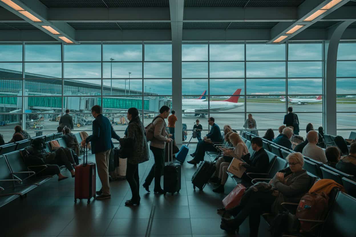 Passengers Face Disruptions at Moscow Domodedovo International Airport: 53 Flights Delayed and 3 Canceled