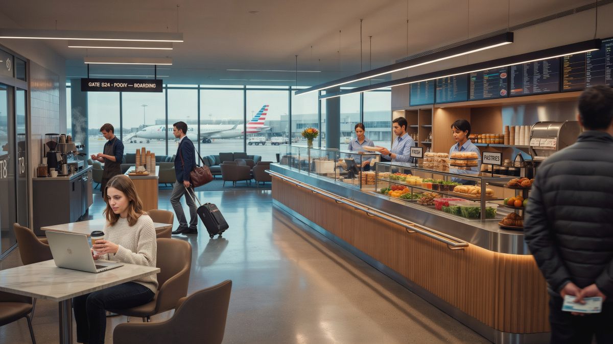 Revamped Travel Experience: American Airlines Unveils Fast-Track Admirals Club Lounge at JFK