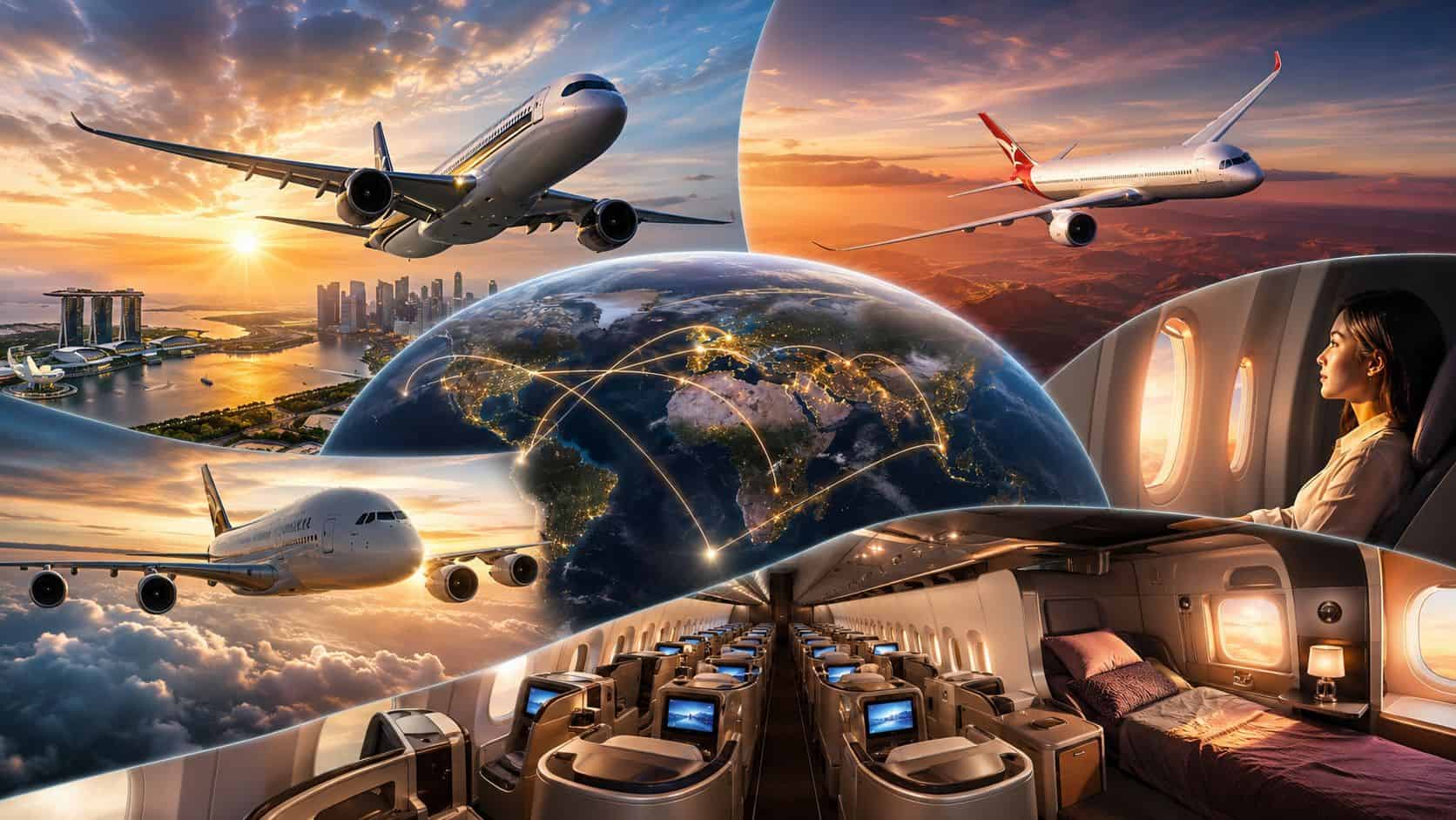Qantas Partners with Singapore Airlines, Air New Zealand, and Emirates for a New Era of Ultra-Long-Haul Flying