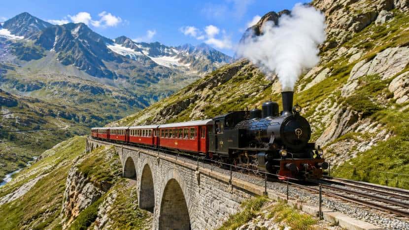 Furka Steam Railway Celebrates a Century of Scenic Alpine Adventures