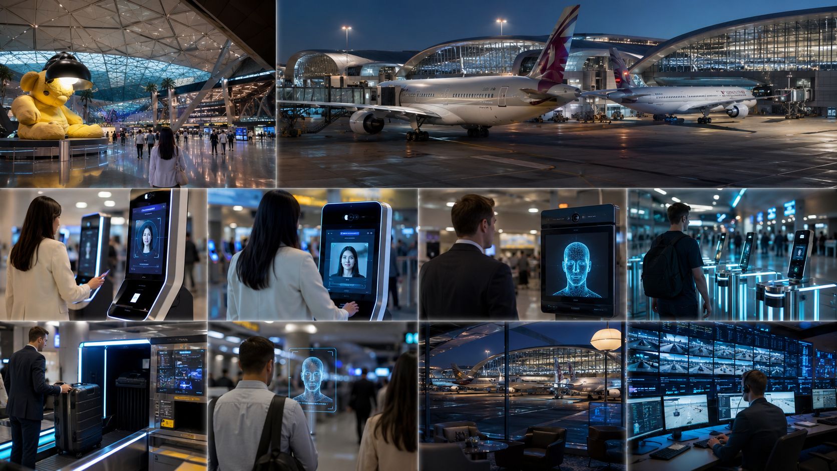 Revolutionizing Air Travel: Qatar’s Hamad International Airport Launches Advanced Biometric Passenger Processing with Qatar Airways and SITA
