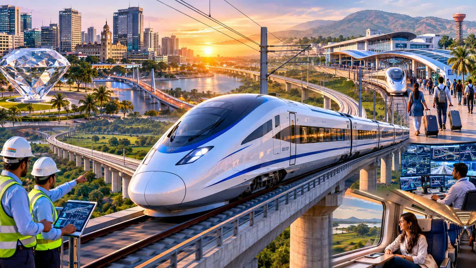 India’s Bullet Train Adventure: Phased Launch Set for Surat-Bilimora in 2027
