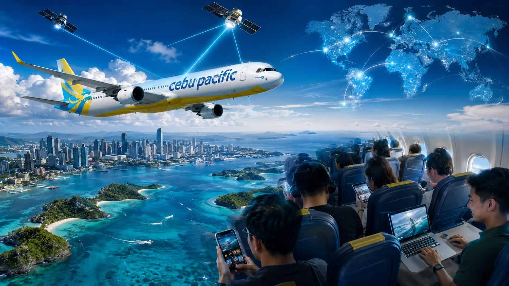 Cebu Pacific to Revolutionize Philippine Air Travel with Starlink In-Flight Wi-Fi by 2027
