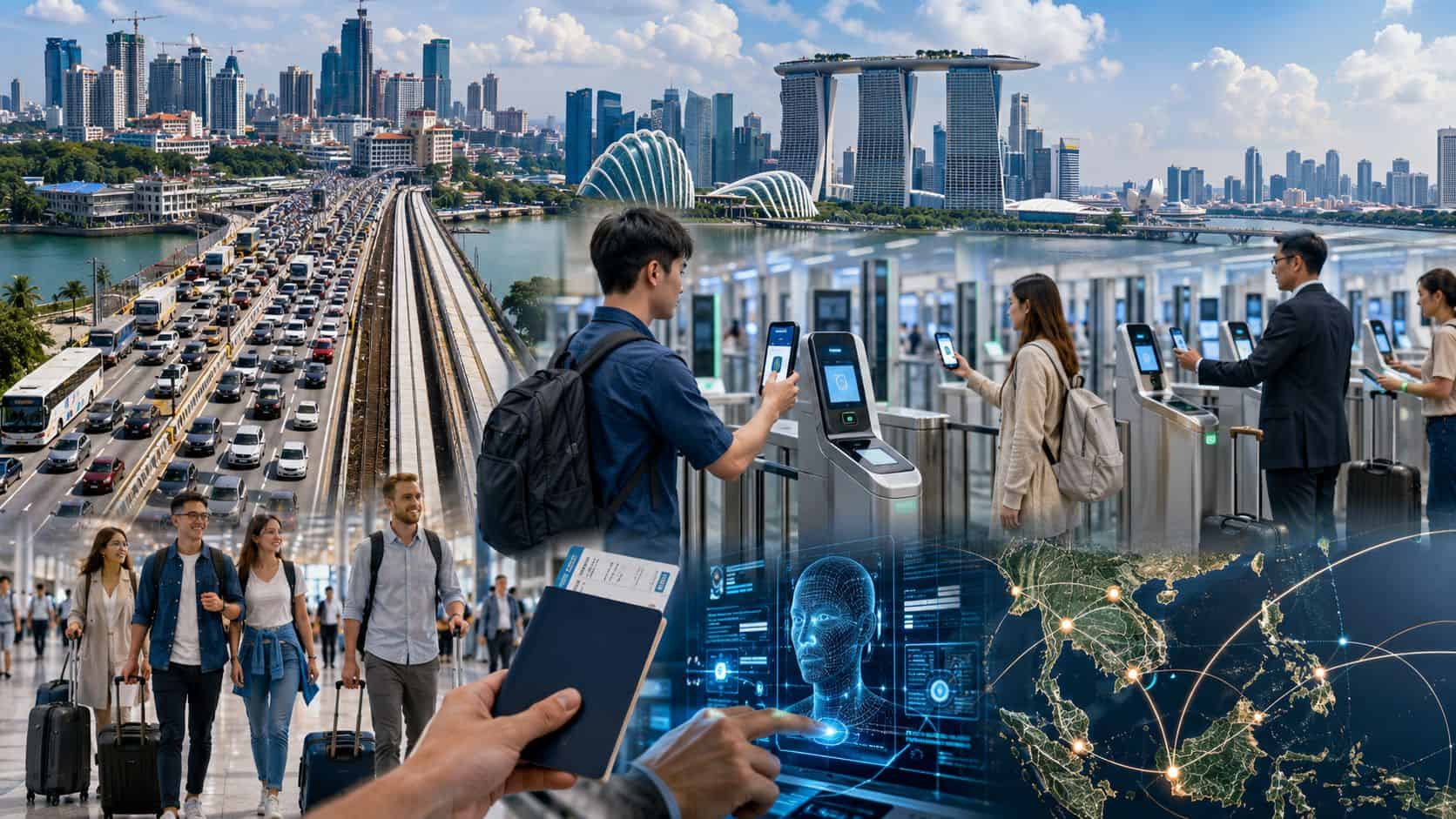 Unlocking Seamless Travel: Singapore, Malaysia, Thailand, and Indonesia Collaborate on Digital Immigration Strategy by 2027
