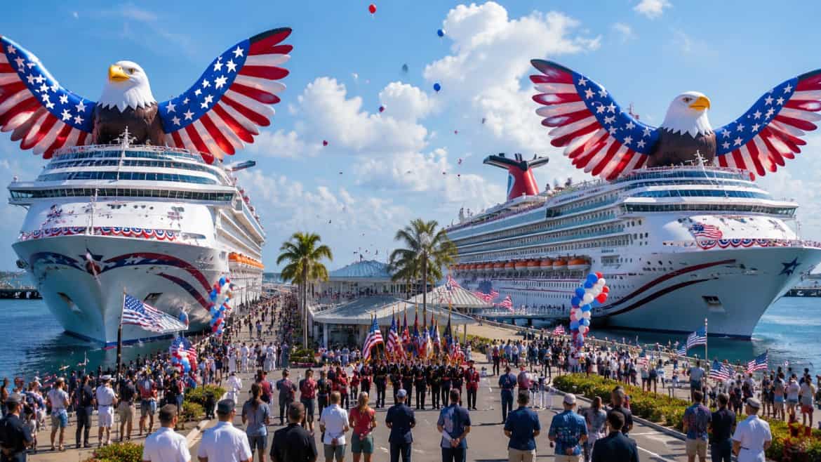 Celebrate America250: Carnival Cruise Line’s Patriotic Festivities in Tampa and Jacksonville