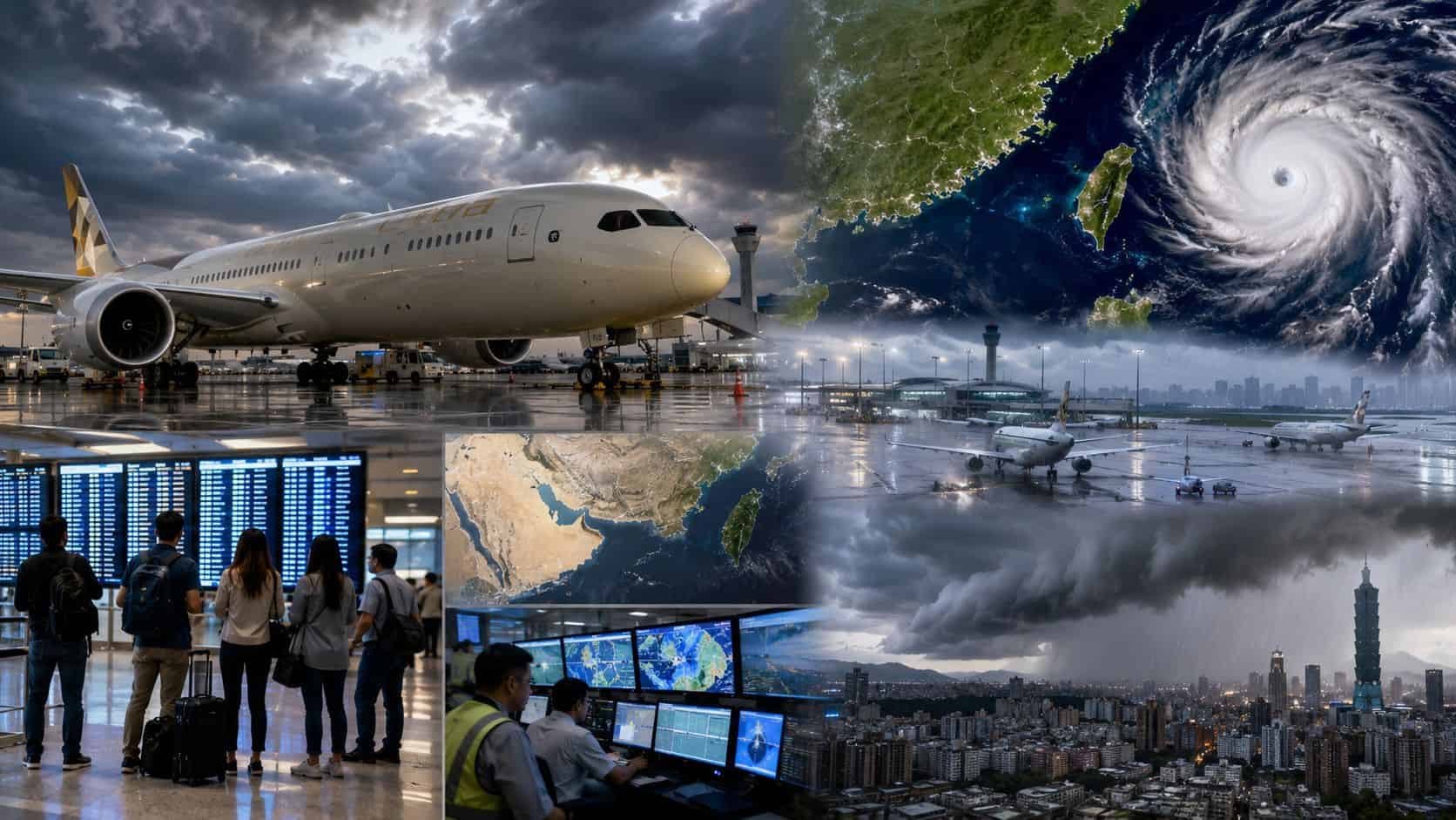 Travel Alert: Etihad Airways Adjusts Operations Amidst Super Typhoon Bavi